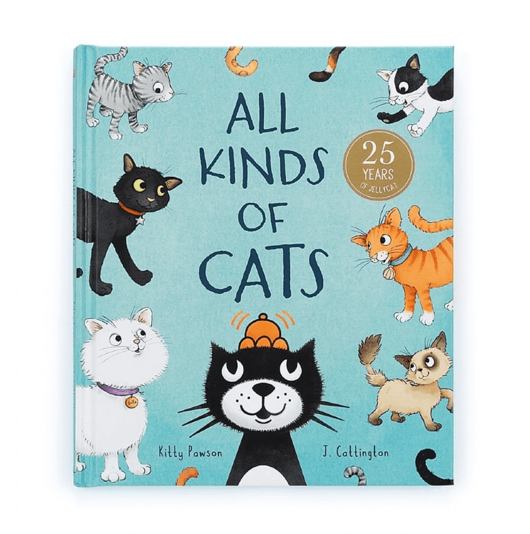 Jellycat All Kinds of Cats Book Books Jellycat   