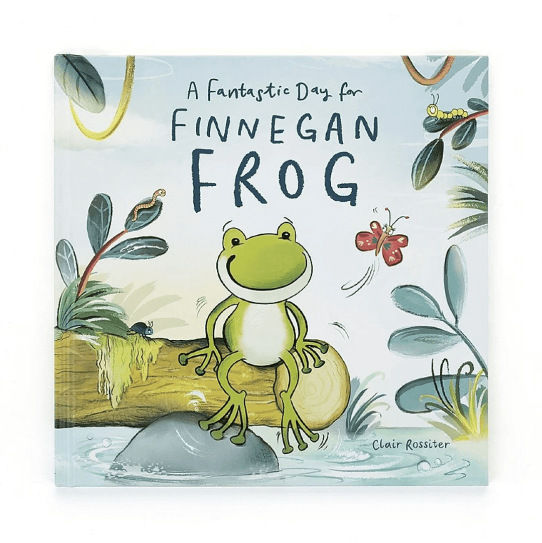 Jellycat A Fantastic Day For Finnegan Frog Book Books Jellycat   