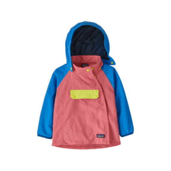 Patagonia Spring 2024-Baby Isthmus Anorak Jackets Patagonia Afternoon Pink 0-6M 