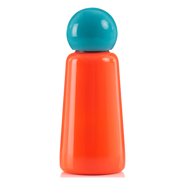 Lund Skittle Mini Water Bottle- Coral & Sky Blue Water Bottle Lund London   