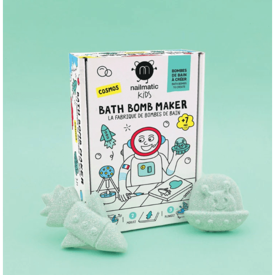 Nailmatic Kids DIY Bath Bomb Maker Kit- Small, Cosmos Natural Toiletries Nailmatic Kids   