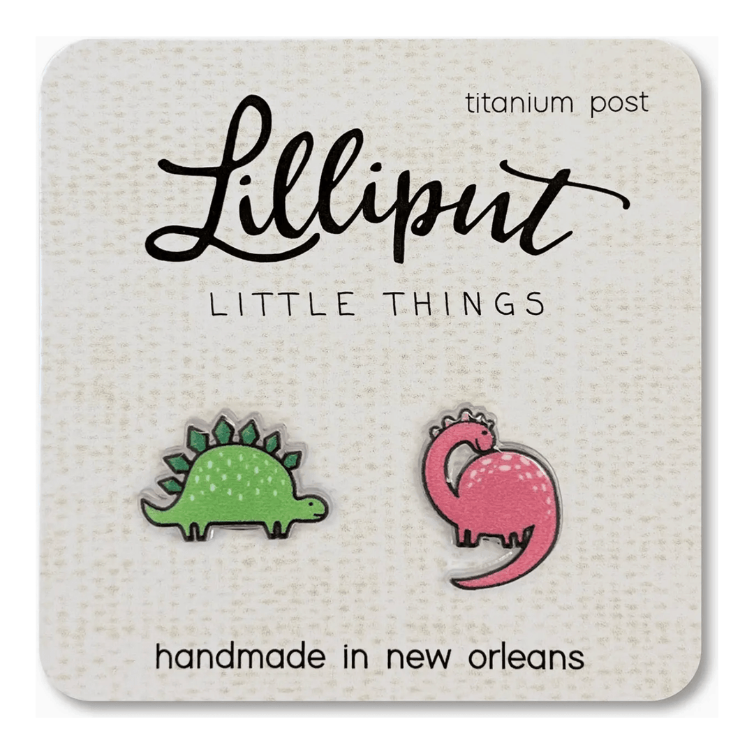 Lilliput Little Things Dinosaur Earrings Apparel Accessories Lilliput Little Things   