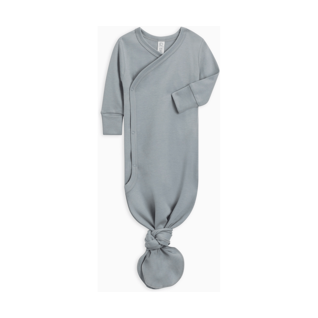 Colored Organics Indy Kimono Gown- Mist Gown Colored Organics   