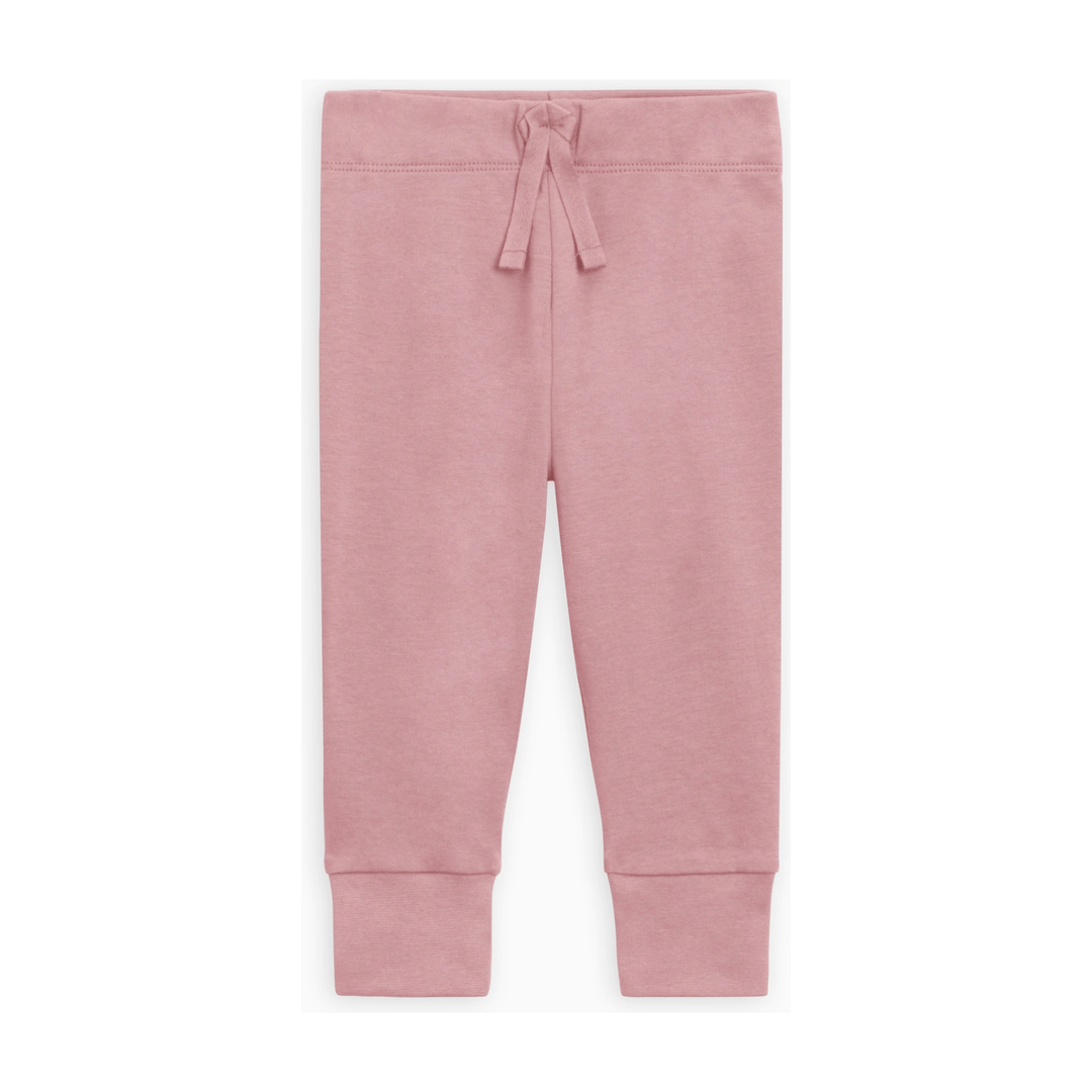 Colored Organics Cruz Joggers- Rose Pants Colored Organics 0-3M  