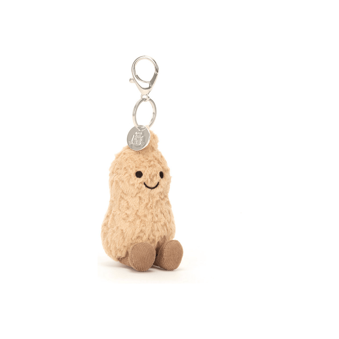 Jellycat Amuseable Peanut Bag Charm Fall & Winter 2024 Jellycat   