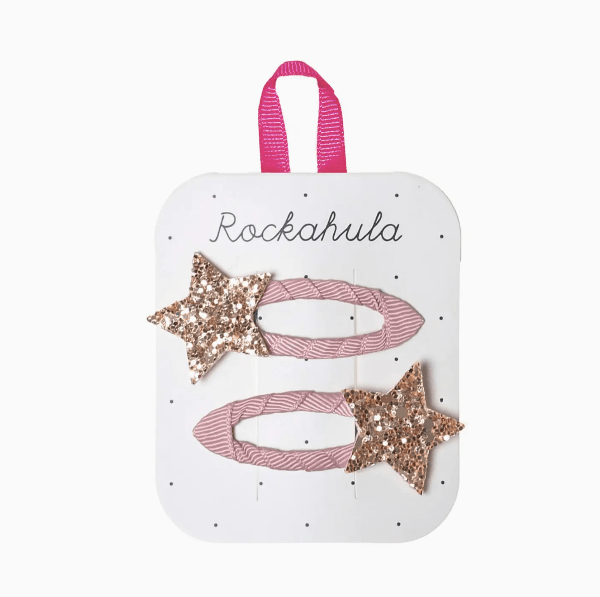 Rockahula Starlight Hair Clips, Pink Accessory Rockahula   