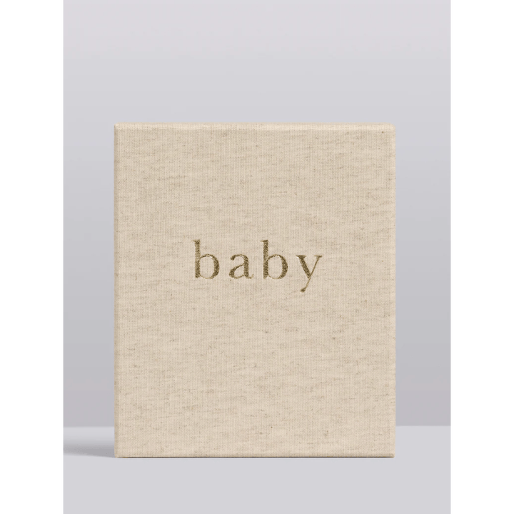 Write To Me - Baby, First Year of You, Oatmeal Baby Book Write to Me   