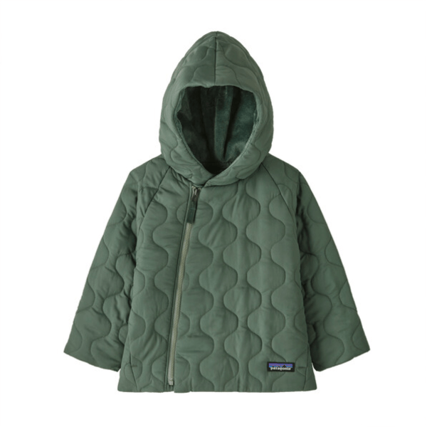 Fall 2024 Patagonia Baby Quilted Puff Jacket Baby Jacket Patagonia Hemlock Green 6 Months 