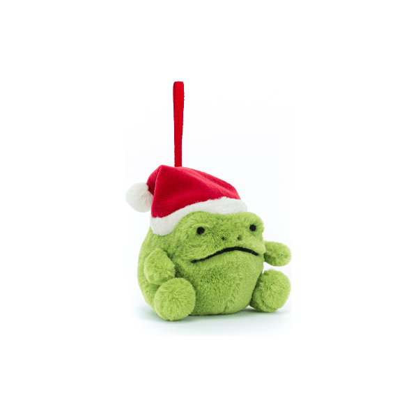 Jellycat Ricky Rain Frog Ornament Holiday Jellycat   