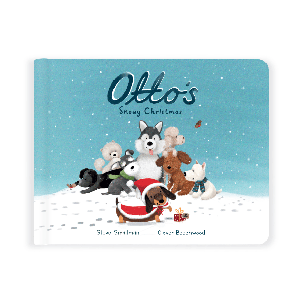 Jellycat Otto's Snowy Christmas Book Holiday Jellycat   