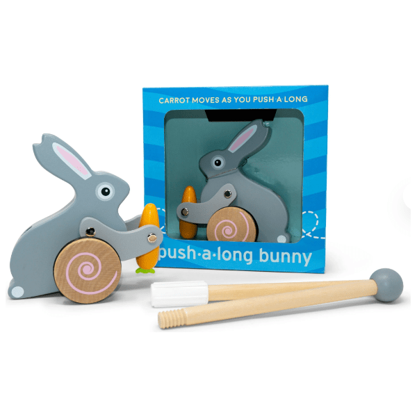 Jack Rabbit Creations Bunny Push Toy push toy Jack Rabbit Creations   