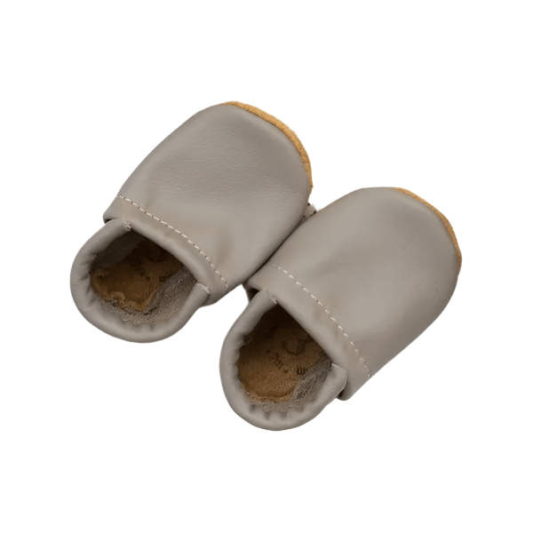 Starry Knight Loafer Booties- Smoke Grey Baby Shoes Starry Knight Designs   