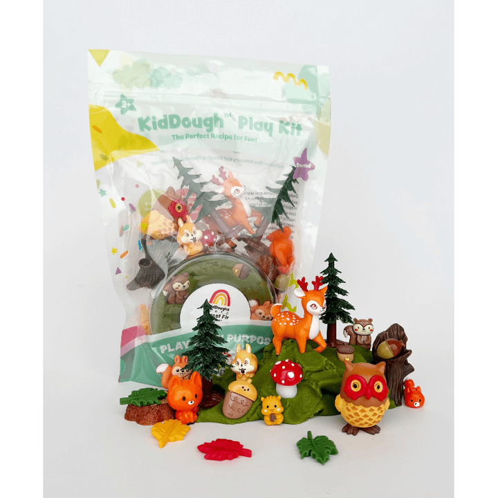 Earth Grown KidDough Play Kit- Forest Friends Clay/Dough EGKD   