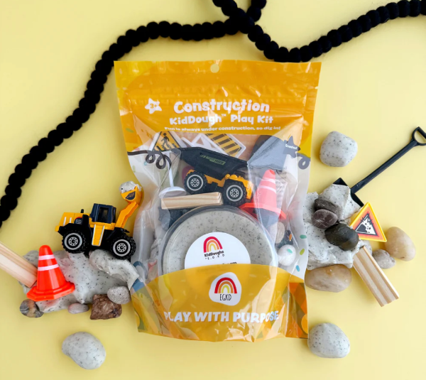 Earth Grown KidDough Play Kit- Construction Clay/Dough EGKD   