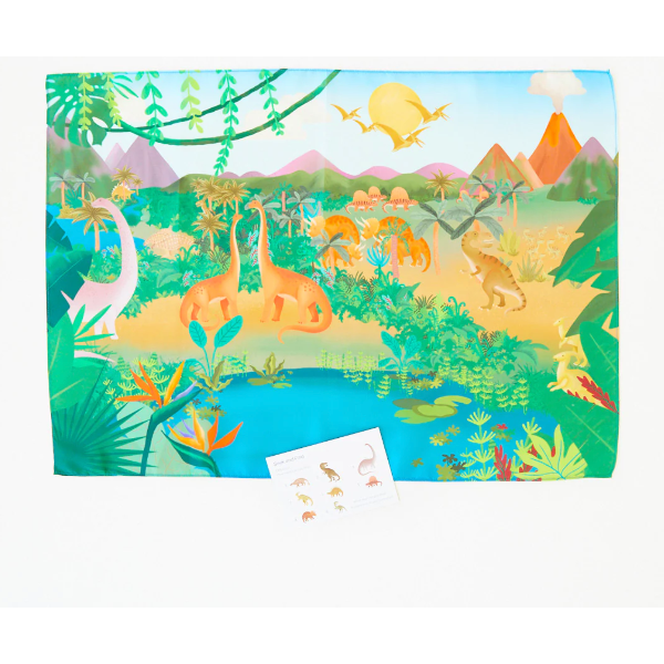 Sarah's Silks Seek & Find- Dinosaur Land Toddler And Pretend Play Sarah's Silks