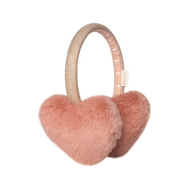 Rockahula Fluffy Heart Earmuffs Ear Muffs Rockahula