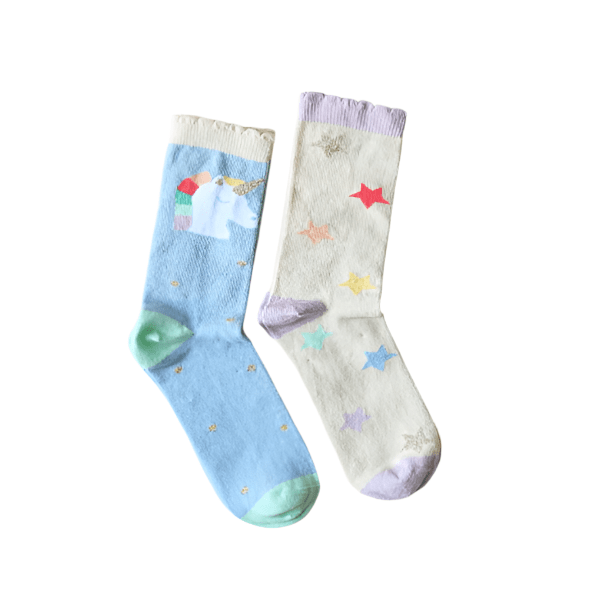 Rockahula Rainbow Unicorn Socks 2 Pack Socks Rockahula