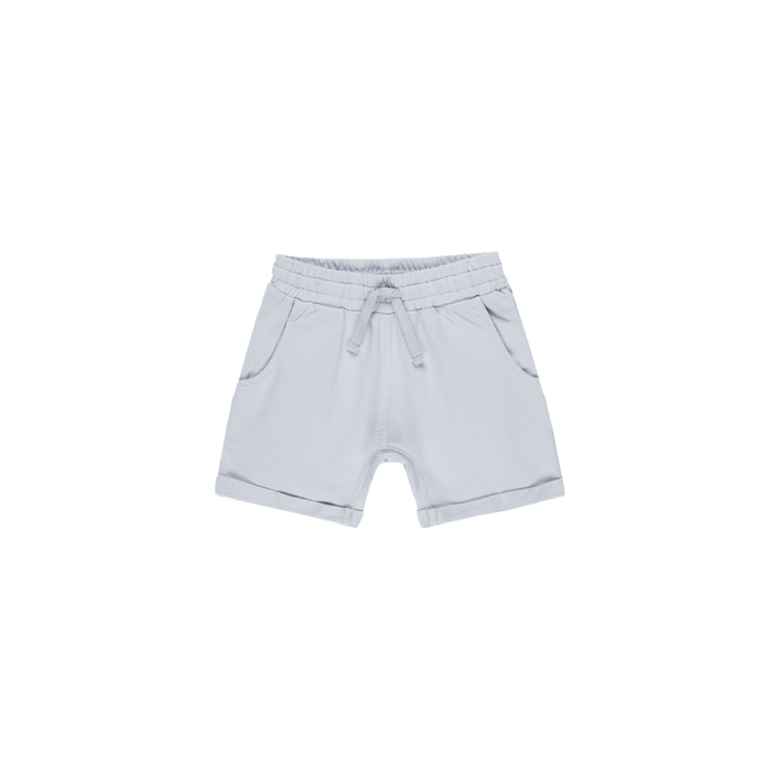 Rylee + Cru Relaxed Short- Light Blue Shorts Rylee + Cru 12-18M