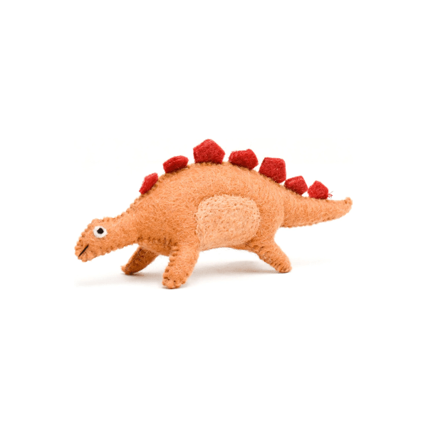 Tara Treasures Felt Stegosaurus Dinosaur Toy Felt Toy Tara Treasures