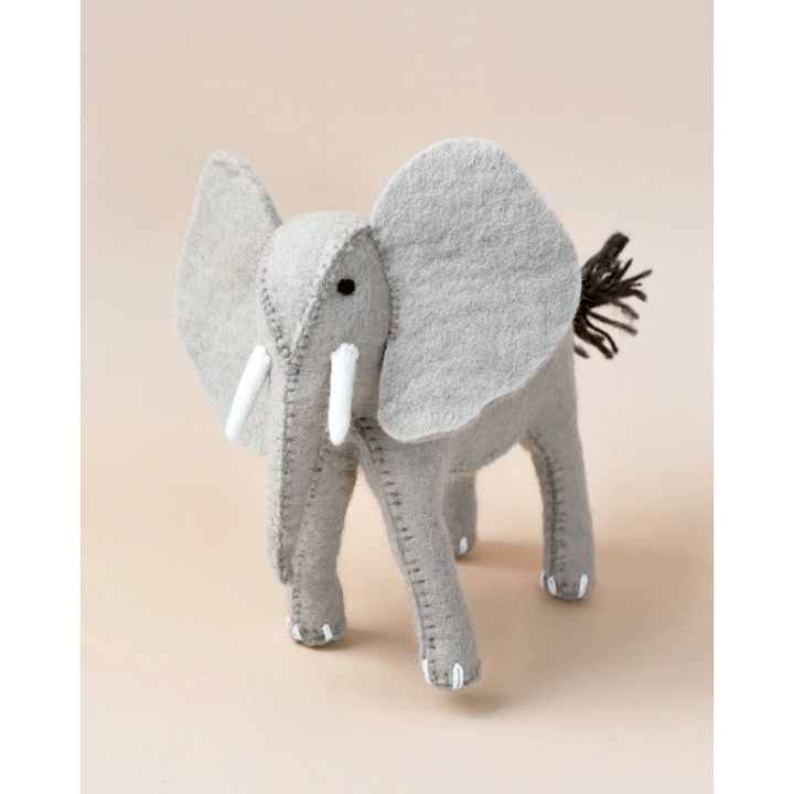 Tara Treasures Felt Safari Elephant Toy Felt Toy Tara Treasures