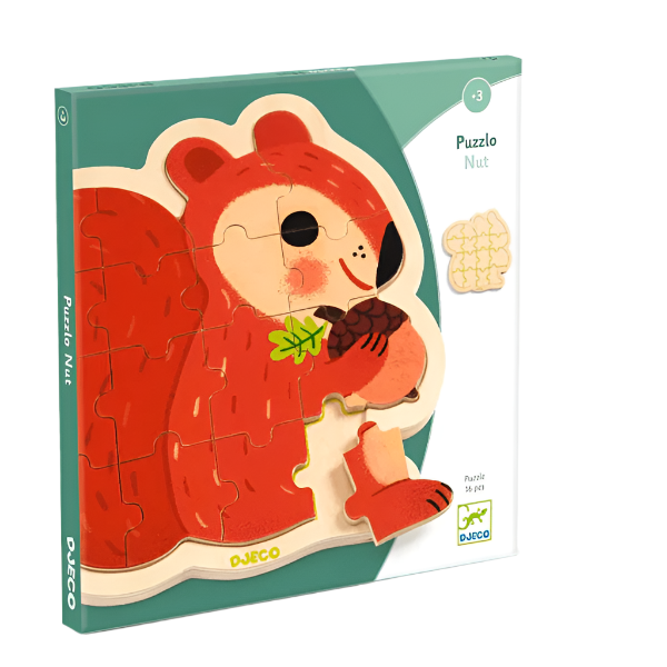 Djeco Puzzlo Nut Wooden Puzzle Puzzles & Mazes Djeco