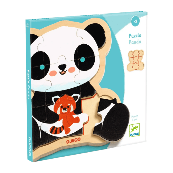 Djeco Puzzlo Panda Wooden Puzzle Puzzles & Mazes Djeco