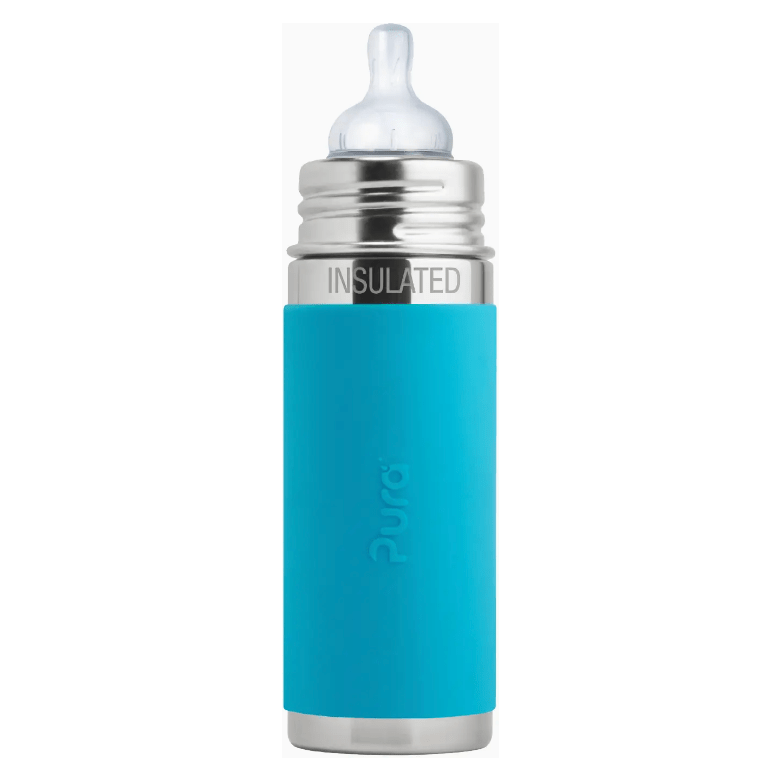 Pura Kiki 9oz Insulated Infant Bottle Bottles & Sippies Pura Stainless Aqua  