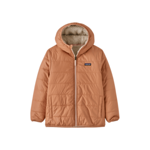 Fall 2024 Patagonia Kid's Reversible Ready Freddy Hoody Kid's Jacket Patagonia Terra Pink X Small 