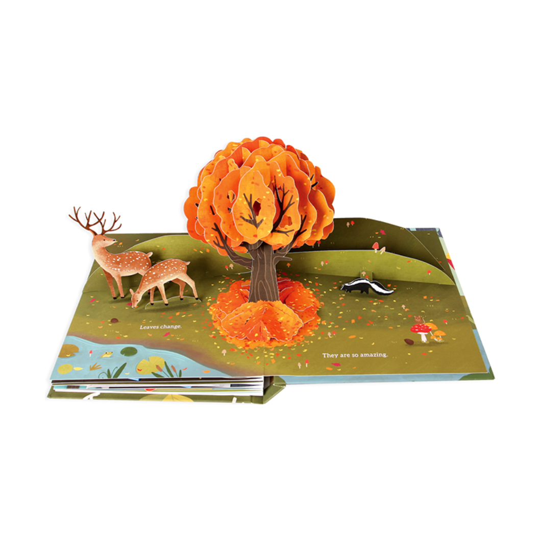 Up with Paper- Leaves, An Autumn Pop Up Book Books Jumping Jack Press   