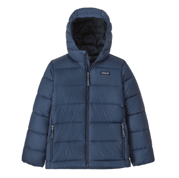 Fall 2024 Patagonia Kid's Hi-Loft Down Sweater Hoody Kid's Jacket Patagonia New Navy X Small 