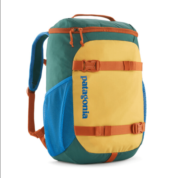 Patagonia Kid's Refugito Day Pack 18L Backpack Patagonia Patchwork: Conifer Green  