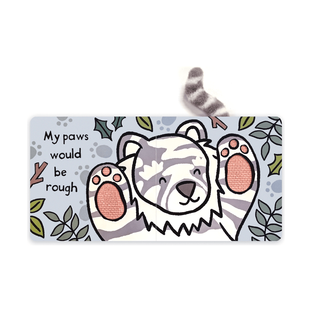 Jellycat If I Were A Snow Tiger Board Book Board Book Jellycat   