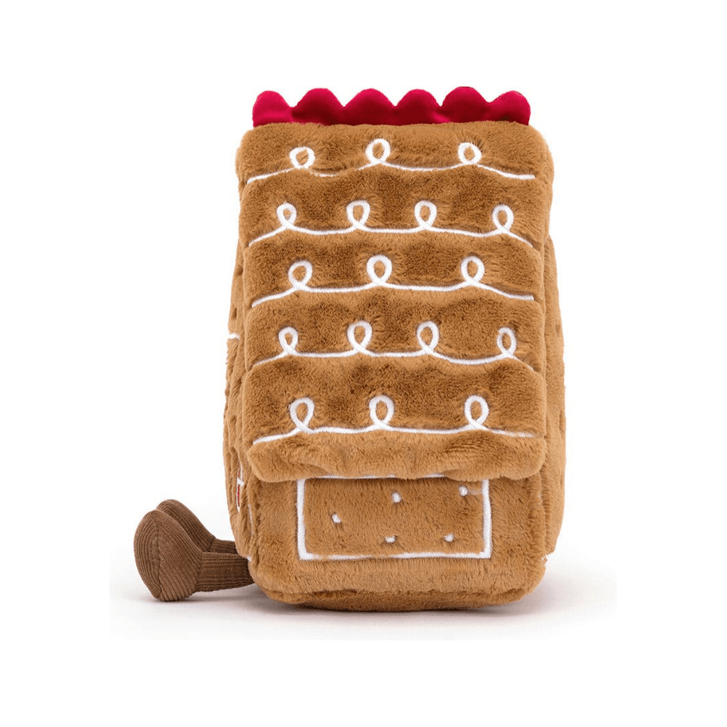 Jellycat Amuseables Gingerbread House Holiday Jellycat   