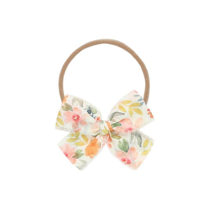 Lou Lou & Company Bow Headband Headband Lou Lou & Company Floral Chiffon