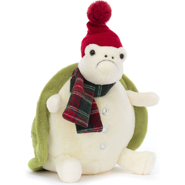 Jellycat Snowman Timmy Turtle Holiday Jellycat   