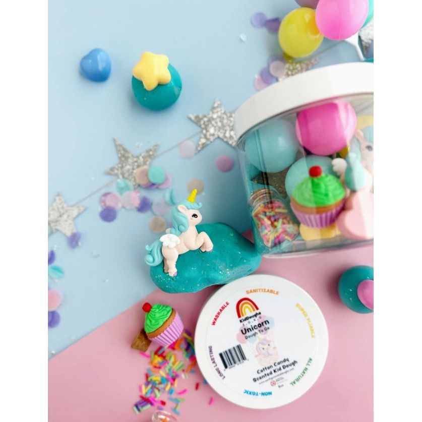 Earth Grown Kid Dough Unicorn Party Dough-To-Go Clay/Dough EGKD