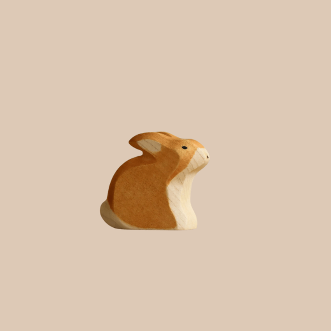 HolzWald Rabbit Sitting Wooden Toys HolzWald   