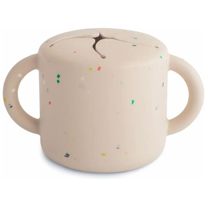 Mushie Snack Cup Mealtime Mushie Vanilla Confetti