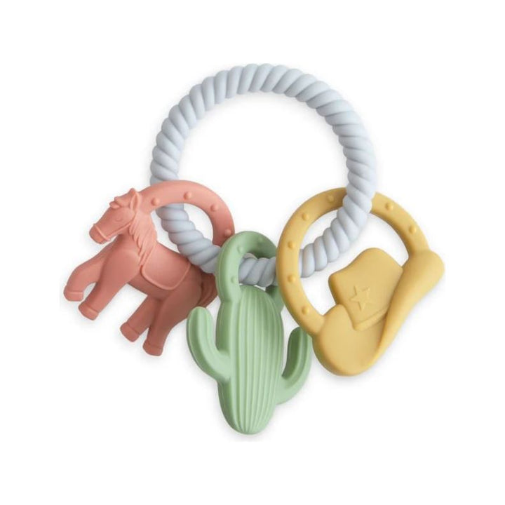 Mushie Teething Ring- Western Pacifiers and Teething Mushie