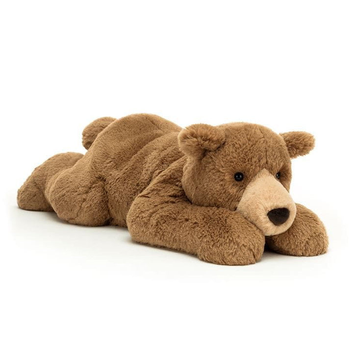 Jellycat - Woody Bear Lying Woodland Jellycat   