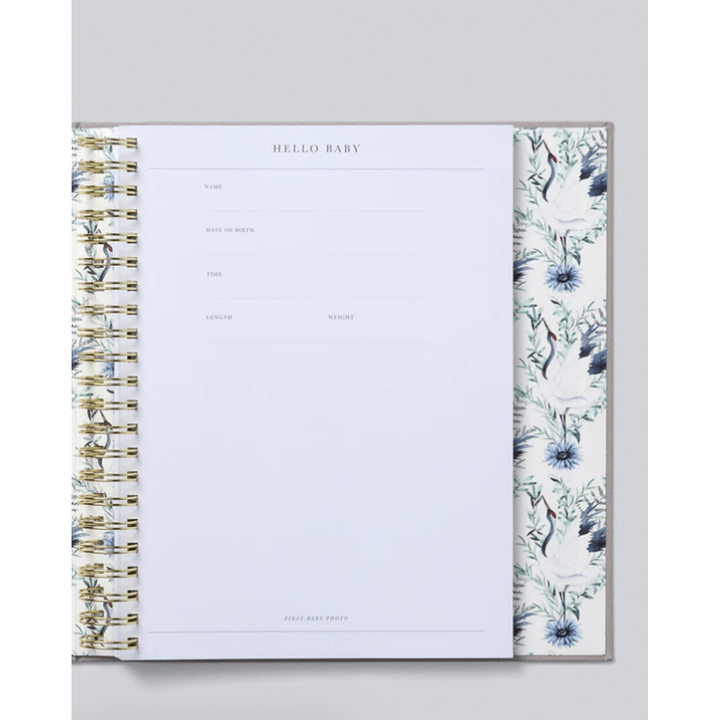 Write To Me - Baby. Your First Five Years- Light Grey Book Write to Me   