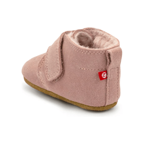 Zutano Leather Furry Lined Baby Shoe Footwear Zutano   