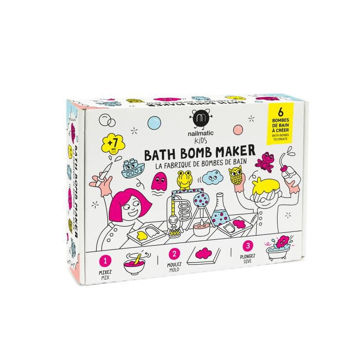 Nailmatic Kids DIY Bath Bomb Maker Kit