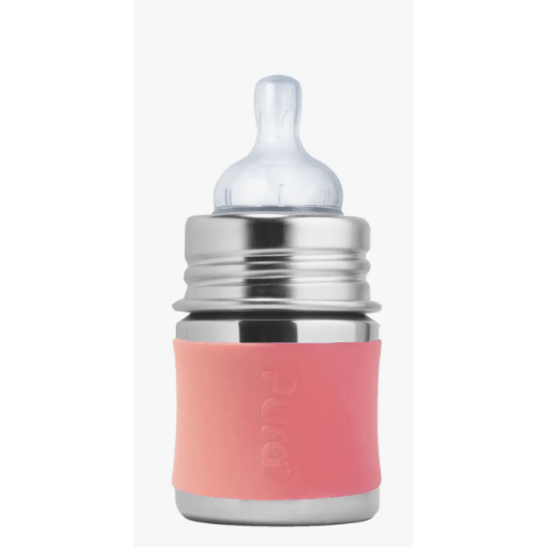 Pura 5oz Infant Bottle Bottles & Sippies Pura Stainless Rose  