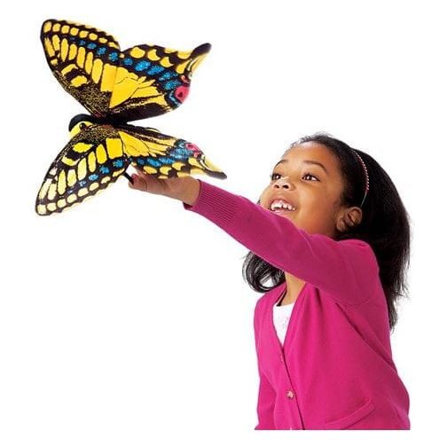 Folkmanis Finger Puppet - Butterfly, Swallowtail Finger Puppet Folkmanis   