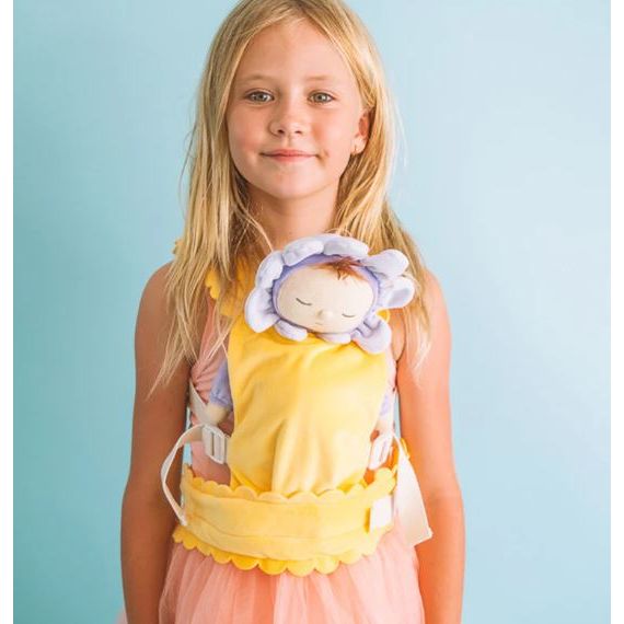 Olli Ella Dinkum Dolls Petal Carrier - Buttercup Doll Carrier Olliella   