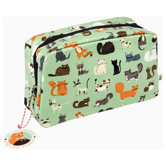 Rex London -Wash Bag - Nine Lives Accessory Rex London   