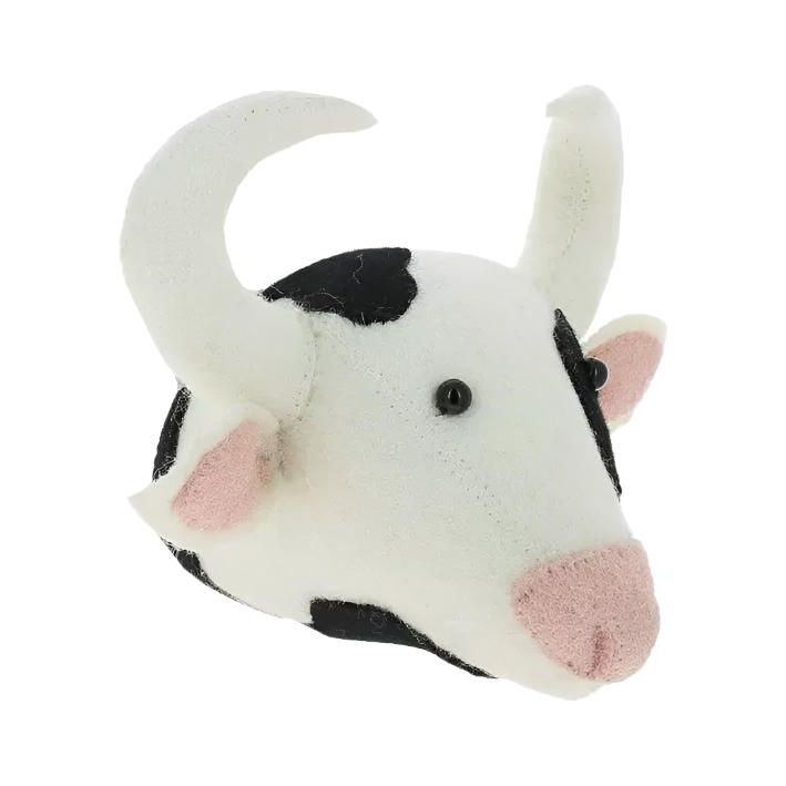 Fiona Walker Mini Cow Head Nursery Decor Fiona Walker   