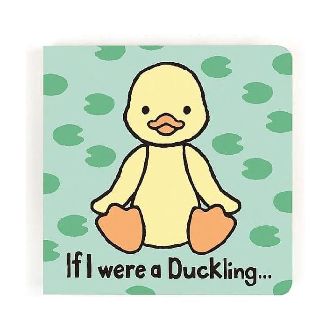 Jellycat If I were a Duckling Board Book Books Jellycat   