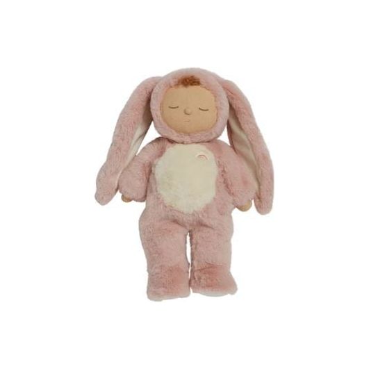 Olli Ella Cozy Dinkums Bunny Flopsy - Rose Dolls Olliella   